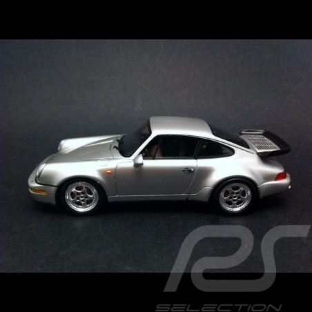 Porsche 911 type 964 Turbo 3.6 1993 grey 1/43 Spark S4475