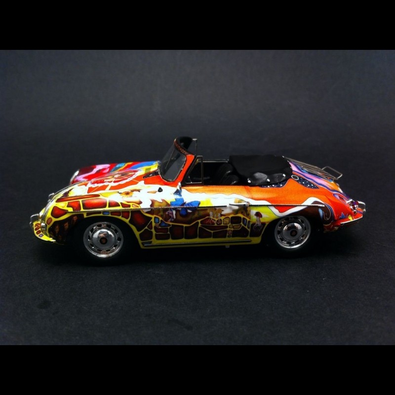 Porsche 356 C Cabriolet Janis Joplin 1965 1/43 Truescale TSM144349