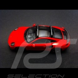 Porsche 911 type 991 Turbo S Tequipment rouge 1/43 Spark WAX02020006