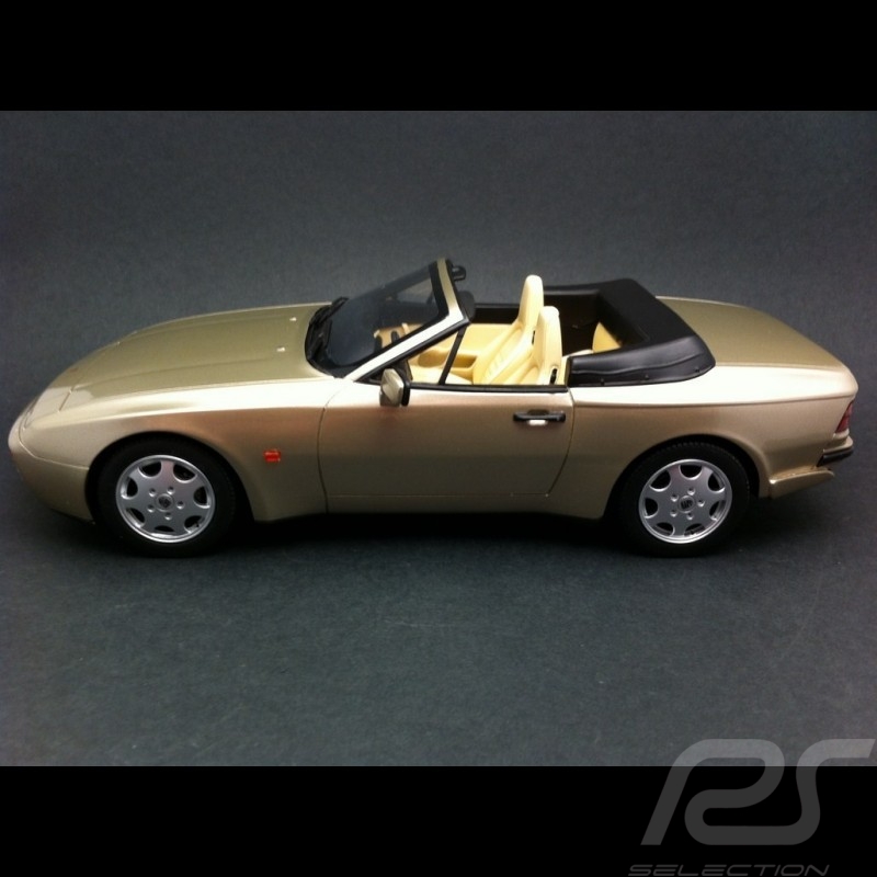 Porsche 944 S2 Cabriolet 1989 Light Gold 1/18 GT Spirit GT002CS Porsche 944 S2 Cabriolet 1989 Light Gold 1/18 GT Spirit GT002CS