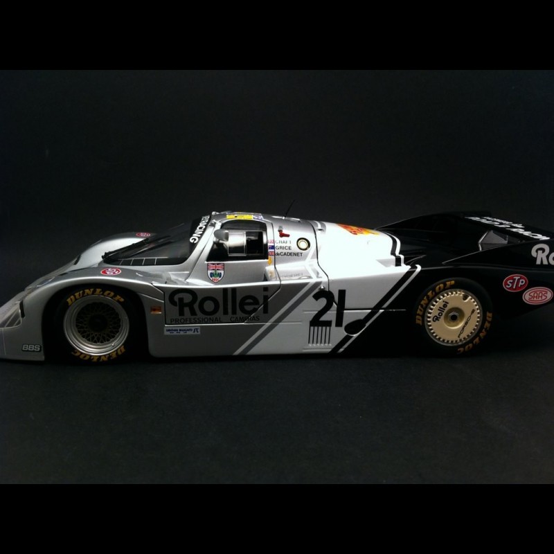 Porsche 956 L ROLLEI Le Mans 1984 n° 21 1/18 Minichamps 183846921