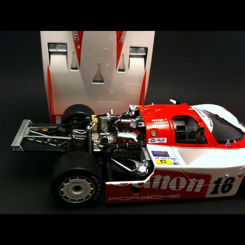 Porsche 956 L CANON Le Mans 1984 n° 16 1/18 Minichamps 183846916 Porsche 956 L CANON Le Mans 1984 n° 16 1/18 Minichamps 183846916