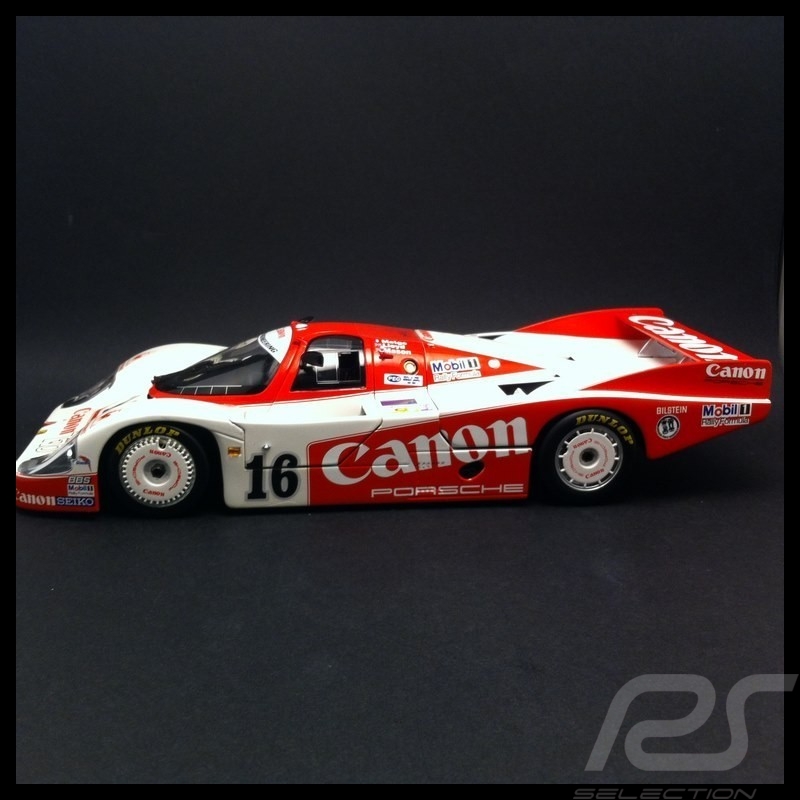 Porsche 956 L CANON Le Mans 1984 n° 16 1/18 Minichamps 183846916 Porsche 956 L CANON Le Mans 1984 n° 16 1/18 Minichamps 183846916