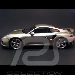 Porsche 991 Turbo grise 1/18 GT Spirit GT024