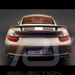 Porsche 991 Turbo grise 1/18 GT Spirit GT024