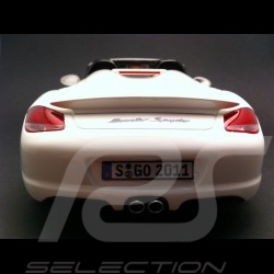 Porsche Boxster Spyder blanc 1/18 GT Spirit GT017