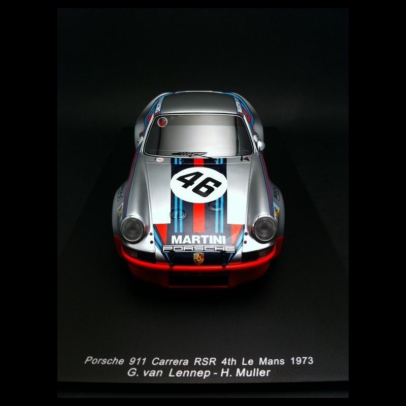 Porsche 911 RSR n° 46 Martini Le Mans 1973 1/18 Spark 18S060