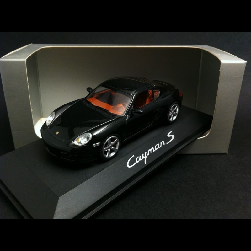 Porsche Cayman S 2006 black 1/43 Schuco WAP02030216
