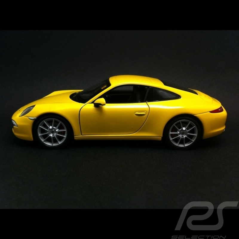 Porsche 991 Carrera S coupe gelb 1/24 welly 24040Y Porsche 991 Carrera S coupe gelb 1/24 welly 24040Y