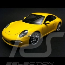Porsche 991 Carrera S coupe yellow 1/24 welly 24040Y