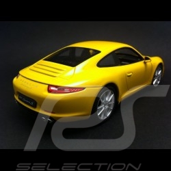 Porsche 991 Carrera S coupe jaune 1/24 welly 24040Y