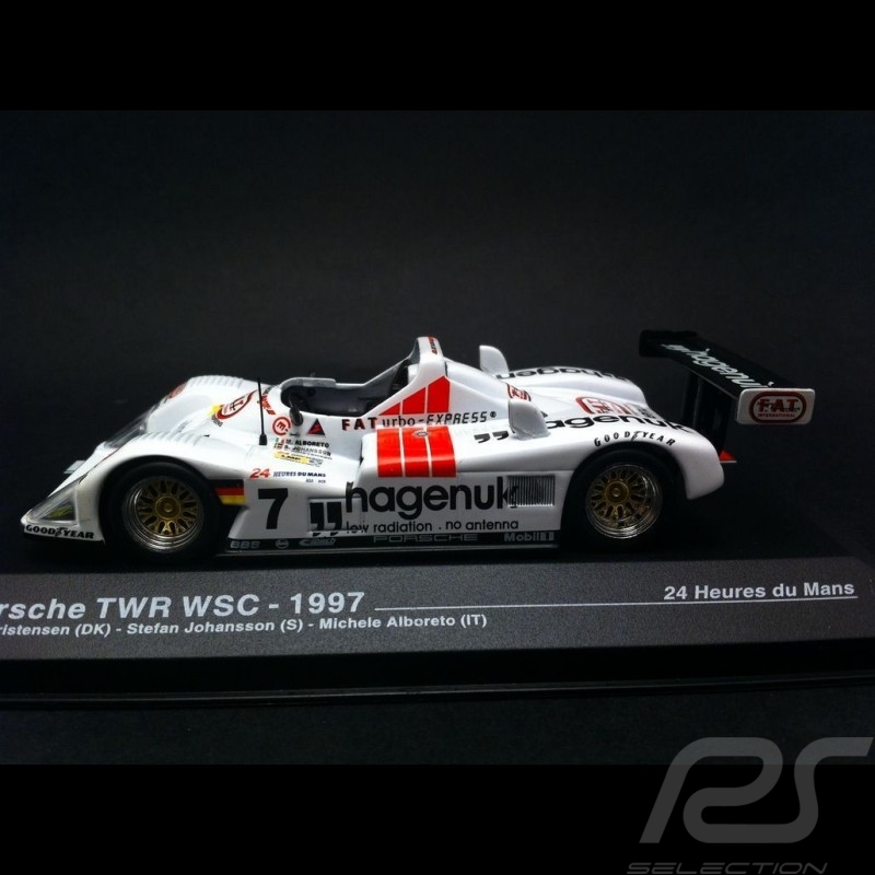 Porsche TWR WSC n° 7 24h du Mans 1997 1/43 Porsche TWR WSC n° 7 24h du Mans 1997 1/43