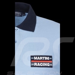 Polo-Shirt Herren Martini Racing hellblau