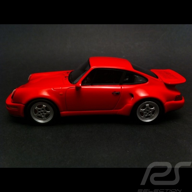 Porsche 964 Turbo S rouge 1/43 Spark CAP04311004