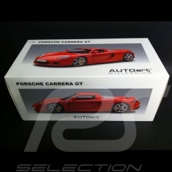 Porsche Carrera GT rouge 1/18 Autoart 78044