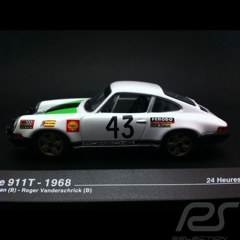 Porsche 911T Le Mans 1968 n° 43 1/43 Divers 741 Porsche 911T Le Mans 1968 n° 43 1/43 Divers 741