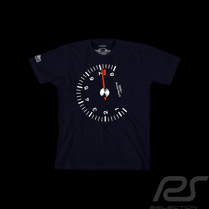 T-Shirt Herren Racer's Tach schwartz T-Shirt Herren Racer's Tach schwartz