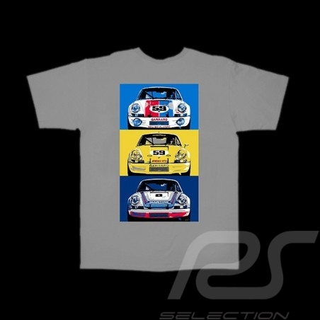 Men’s T-shirt Porsche 911 RSR grey
