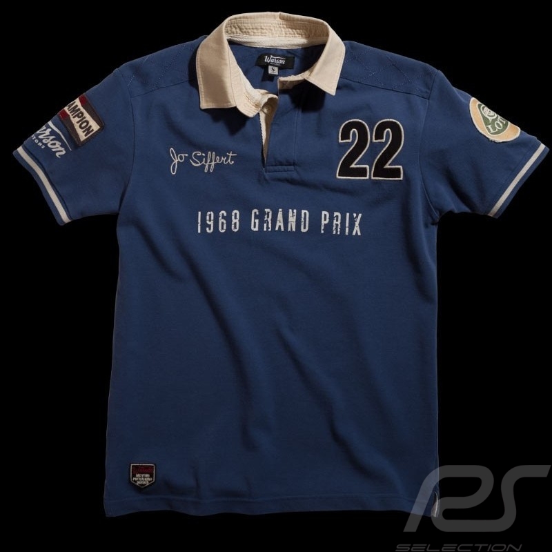 Tee-shirt homme Gulf Racing Grand Prix Originals gulf blue