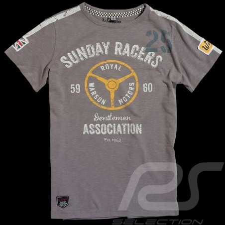 T-shirt Sunday Racers grau - Herren