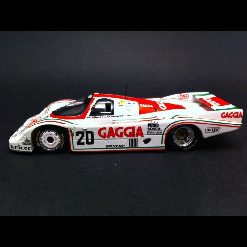 Porsche 956 Gaggia Le Mans 1984 n° 20 1/43 Spark S4436