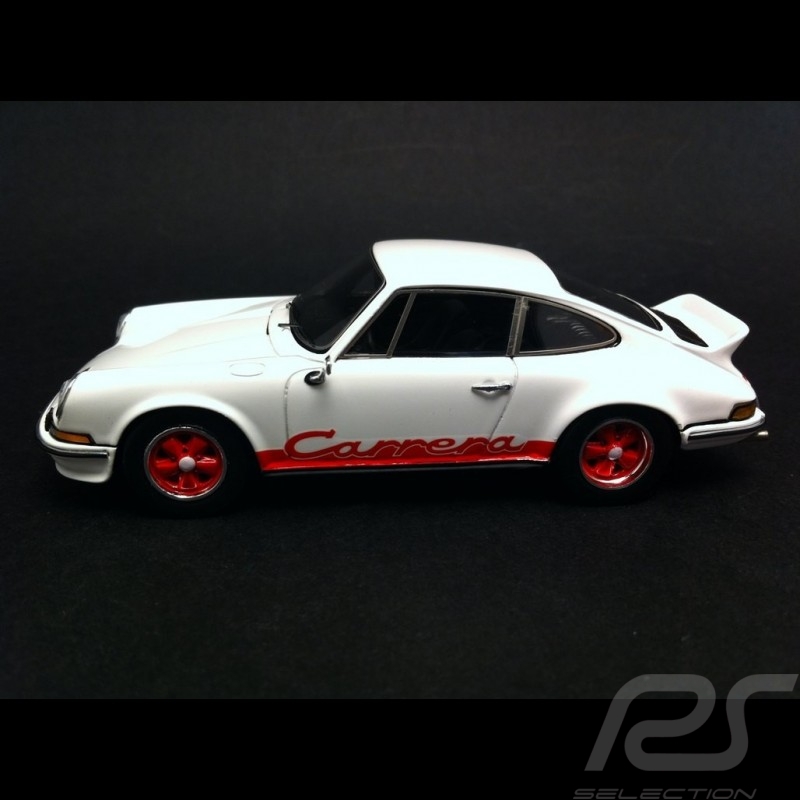 Porsche 911 2.7 Carrera RS Présentation 1972 blanche 1/43 Spark S4467