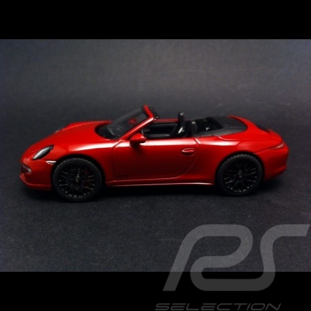 Porsche 911 991 Carrera GTS Cabriolet rouge 1/43 Schuco WAP0201010F 