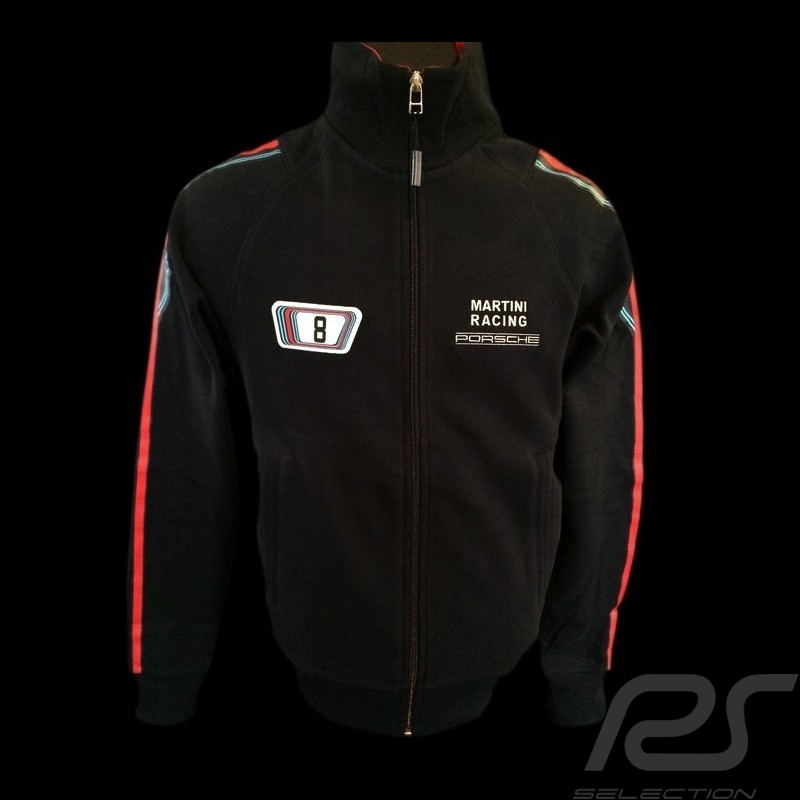 Men’s sweat jacket Martini Racing navy blue Porsche Design WAP555