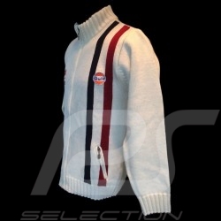 Children’s sweat jacket Gulf Heuer white