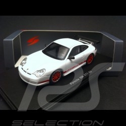 Porsche 996 GT3 RS blanc / rouge 1/43 Spark S4473