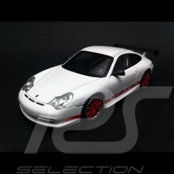 Porsche 996 GT3 RS blanc / rouge 1/43 Spark S4473