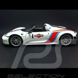 Porsche 918 Spyder Martini 2013 n° 1 1/18 Minichamps 110062440