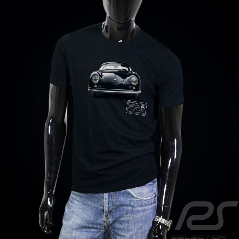 T-Shirt Herren Porsche 356 schwartz
