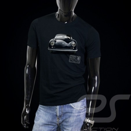 T-Shirt Herren Porsche 356 schwartz