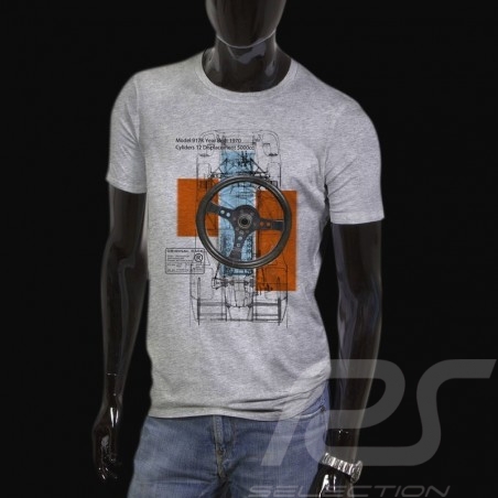 Men’s T-shirt Porsche 917  grey
