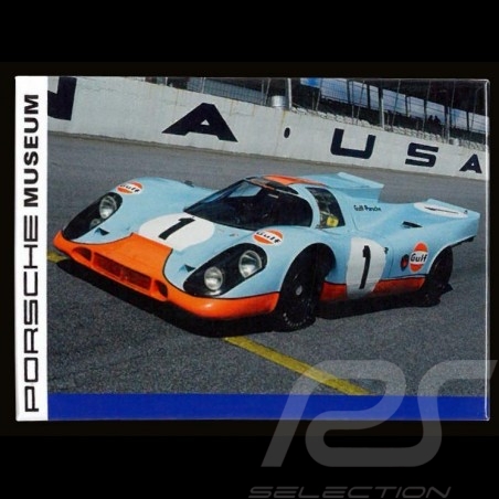Plaque aimantée Porsche 917 Gulf Daytona magnet MAP01540415