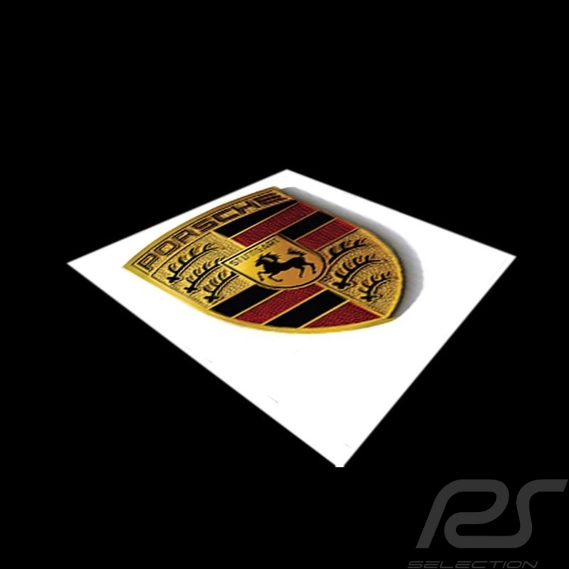 Porsche Crest sticker 4,5 x 3.5 cm Porsche Crest sticker 4,5 x 3.5 cm