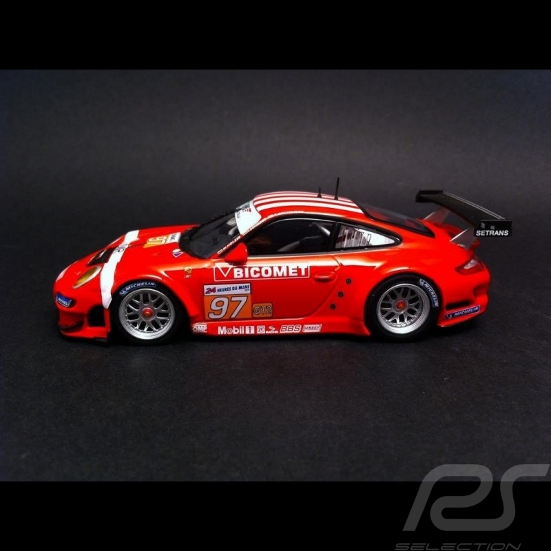 Porsche 997 Carrera grise 1/43 Minichamps WAP02011415