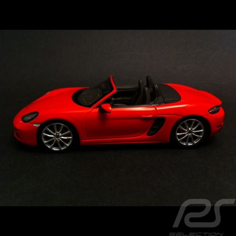 Porsche 718 Boxster S lava orange 2016 1/43 Spark WAP0202050G Porsche 718 Boxster S lava orange 2016 1/43 Spark WAP0202050G
