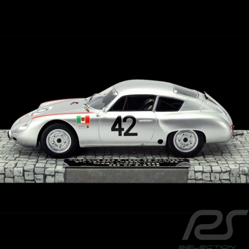 Porsche 997 Carrera grise 1/43 Minichamps WAP02011415