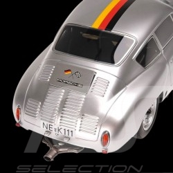 Porsche 997 Carrera grise 1/43 Minichamps WAP02011415