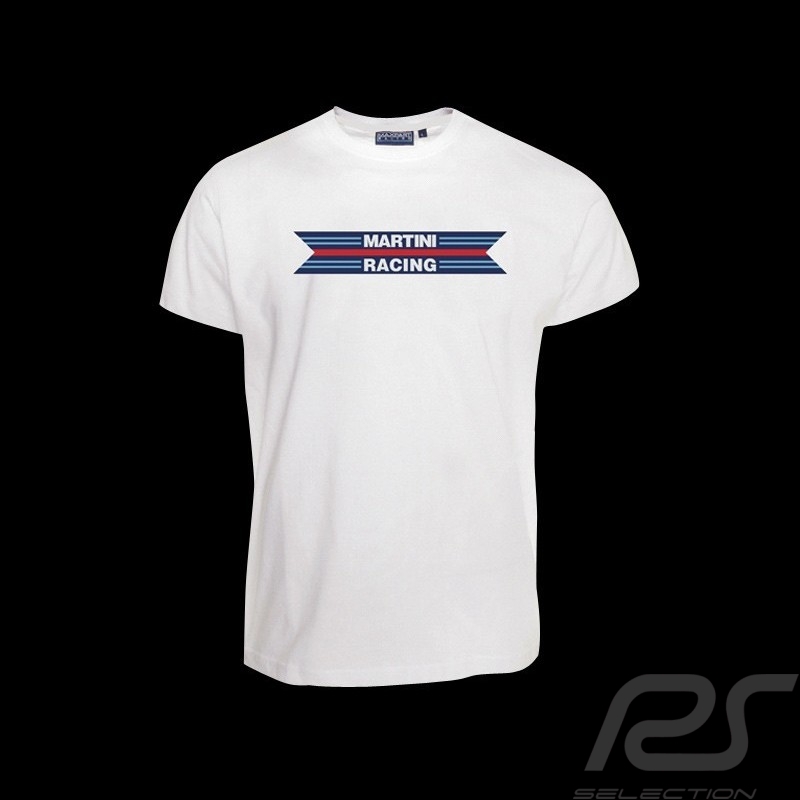 T-Shirt Herren Martini Racing 1976 original weiß T-Shirt Herren Martini Racing 1976 original weiß