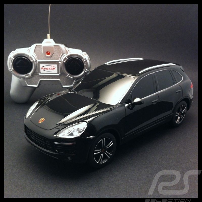 Porsche Cayenne Turbo II black RC Car 27MHz 1/24 Porsche Cayenne Turbo II black RC Car 27MHz 1/24