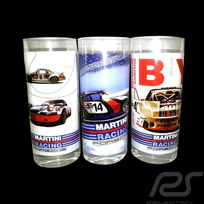 Set of 3 long drinks Porsche Martini Racing Set of 3 long drinks Porsche Martini Racing