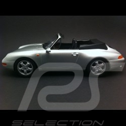 Porsche 997 Carrera grise 1/43 Minichamps WAP02011415