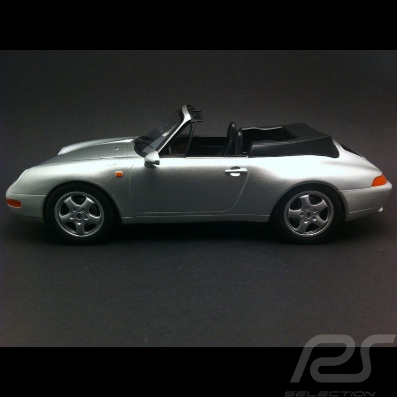 Porsche 997 Carrera grise 1/43 Minichamps WAP02011415