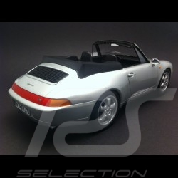 Porsche 997 Carrera grise 1/43 Minichamps WAP02011415