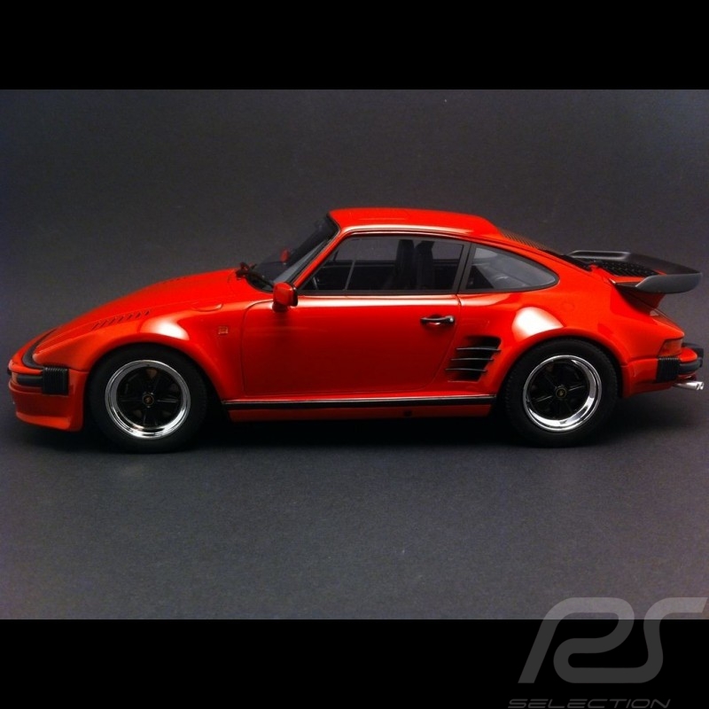 Porsche 930 Turbo Flat nose 1989 rouge 1/18 GT SPIRIT ZM013