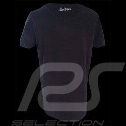 T-Shirt Herren Steve McQueen " Gun " marineblau