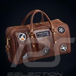 Grand sac de voyage 911 Classic cuir brun